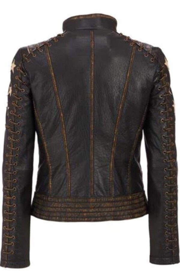 Marche Sydney Cafe Racer Vintage Classic Leather Jacket - Image 3